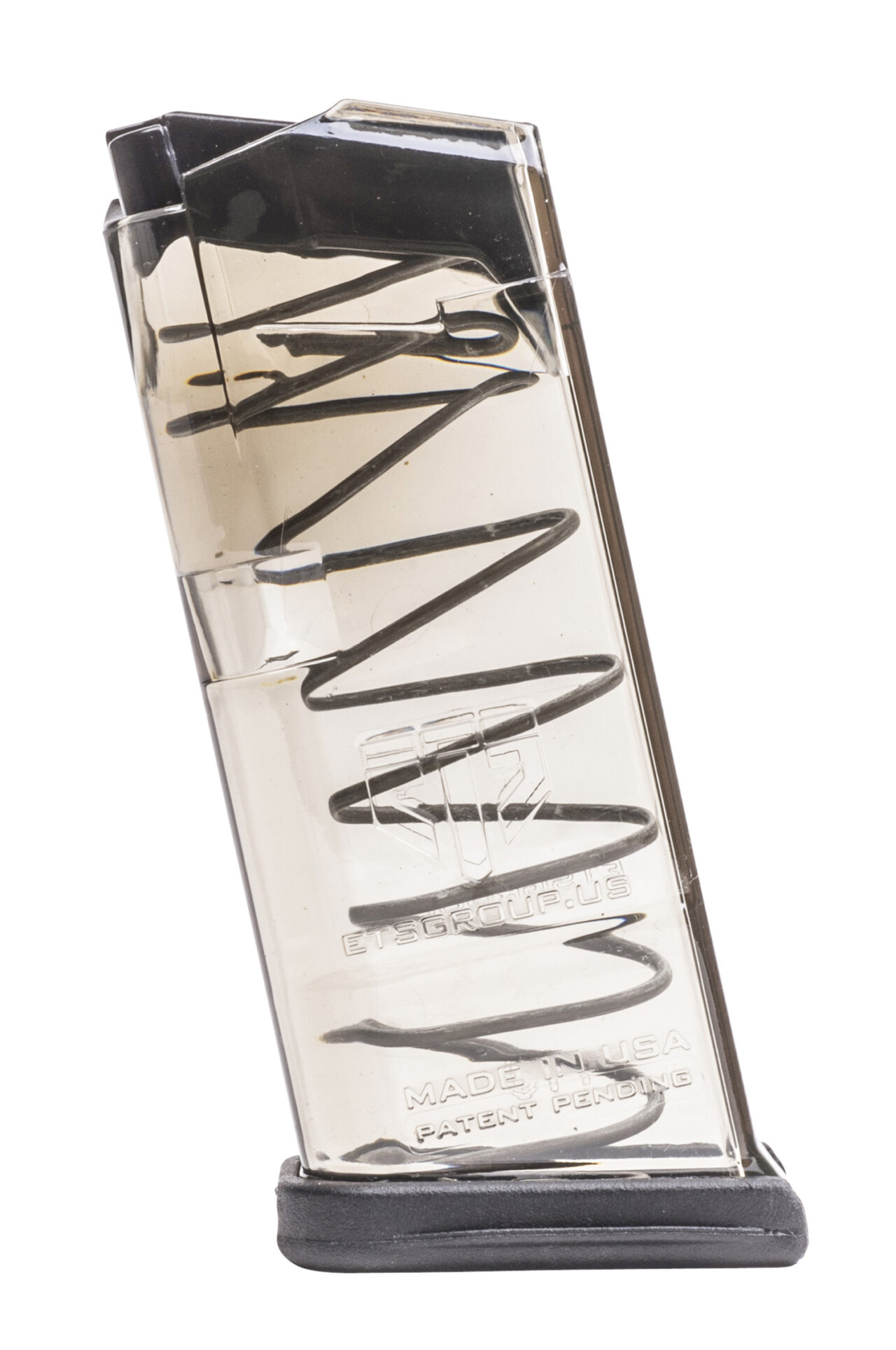 ETS Group GLK27 Pistol Mags 9rd 40 S&W Compatible w/ Glock 27 Clear Polymer