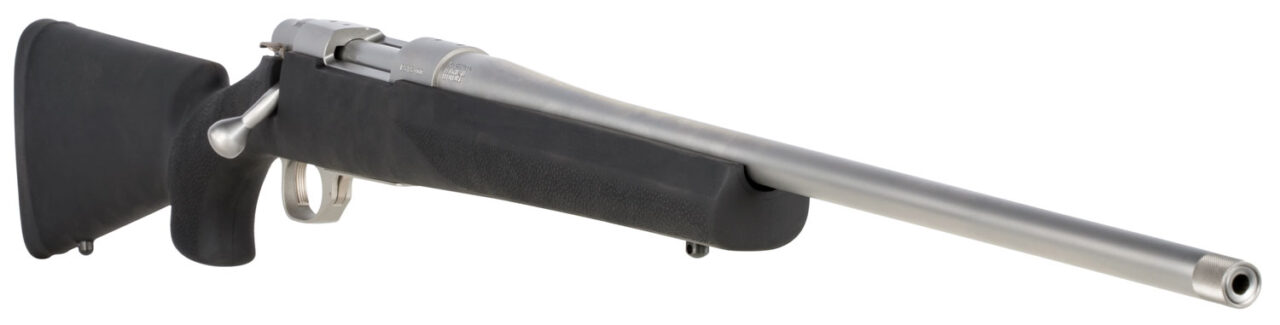 Howa HGR72512 M1500 Hogue 6.5 Creedmoor Caliber with 5+1 Capacity, 22" Threaded Barrel, Stainless Steel Metal Finish & Black Fixed Hogue Pillar-Bedded Overmolded Stock, Right Hand (Full Size) - Image 3
