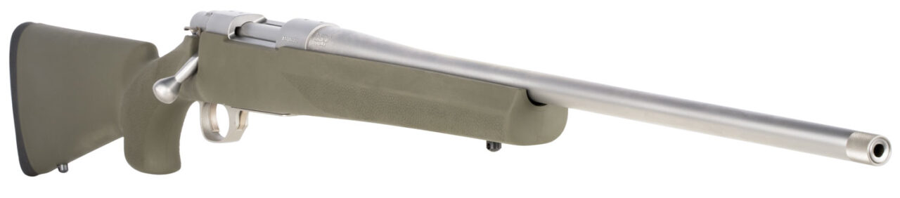 Howa HGR72513 M1500 Hogue 6.5 Creedmoor Caliber with 5+1 Capacity, 22" Threaded Barrel, Stainless Steel Metal Finish & Green Fixed Hogue Pillar-Bedded Overmolded Stock, Right Hand (Full Size) - Image 3