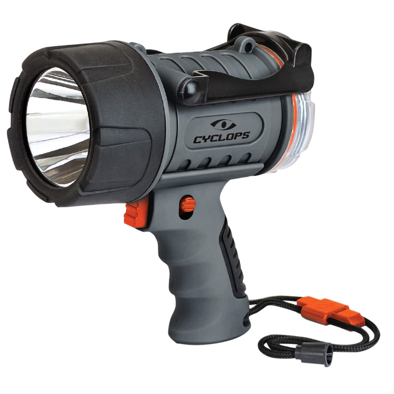 Cyclops CYC700WP Hand Held 350/700 Lumens Red/Clear Cree XM LED Black/Gray ABS Polymer - Image 2