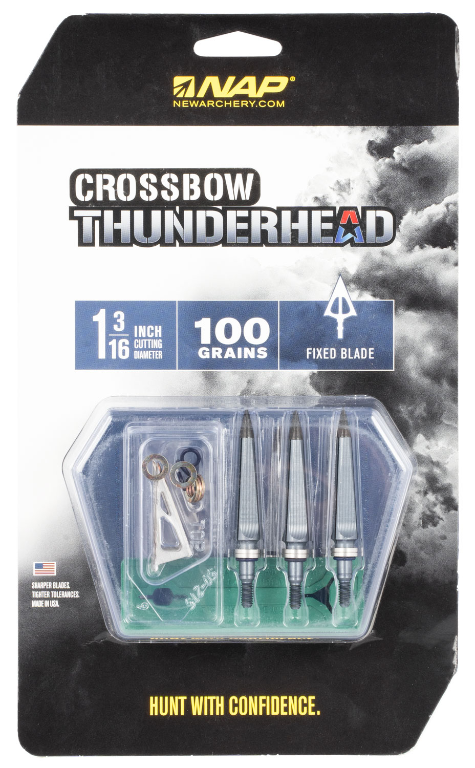 NAP NAP60694 Thunderhead Broadhead 100 GR 5 Pack