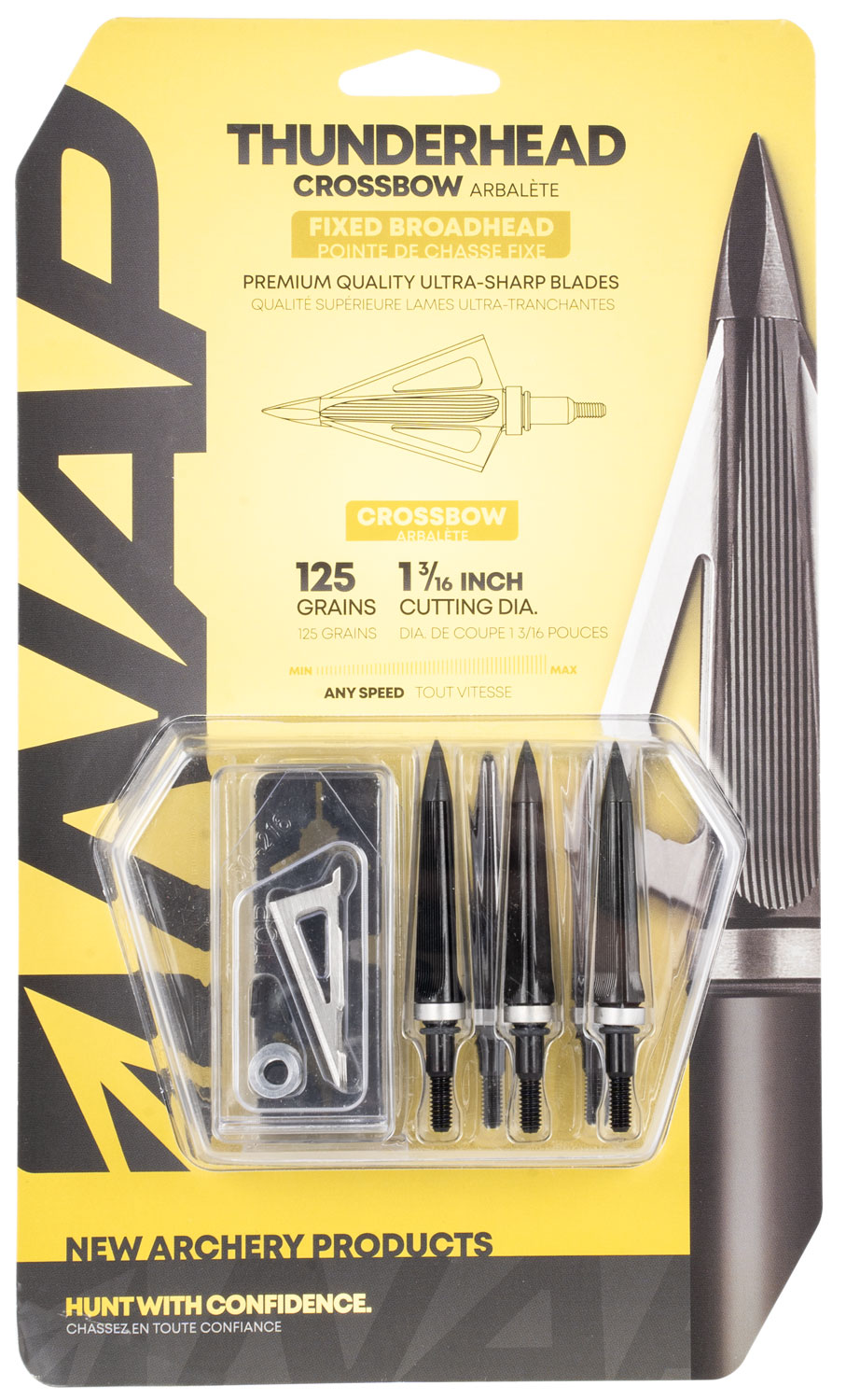 NAP NAP60695 Thunderhead Broadhead 125 GR 5 Pack