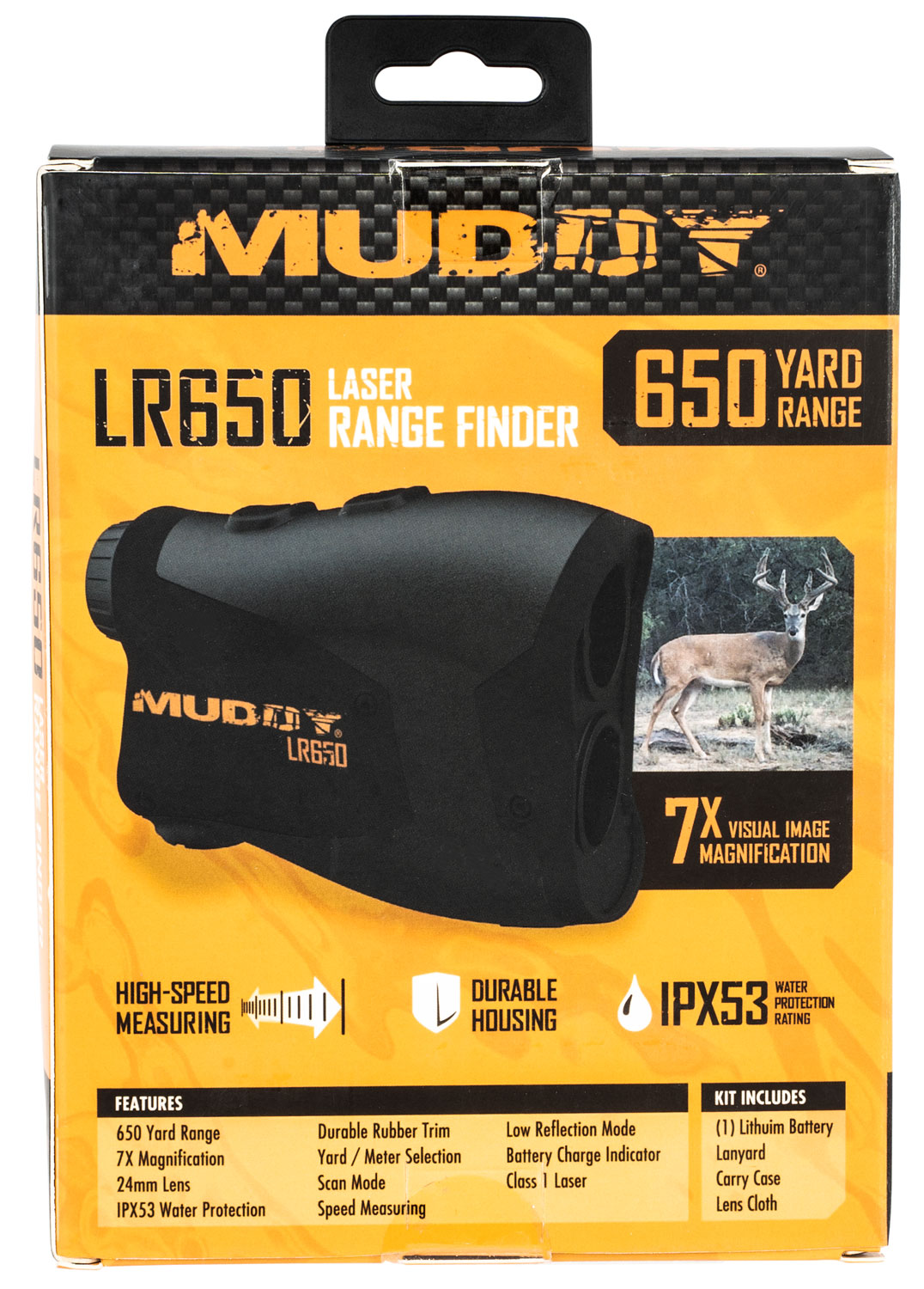 Muddy MUDLR650 LR650 Black Rubber Armor 7x 650 yds Max Distance - Image 2