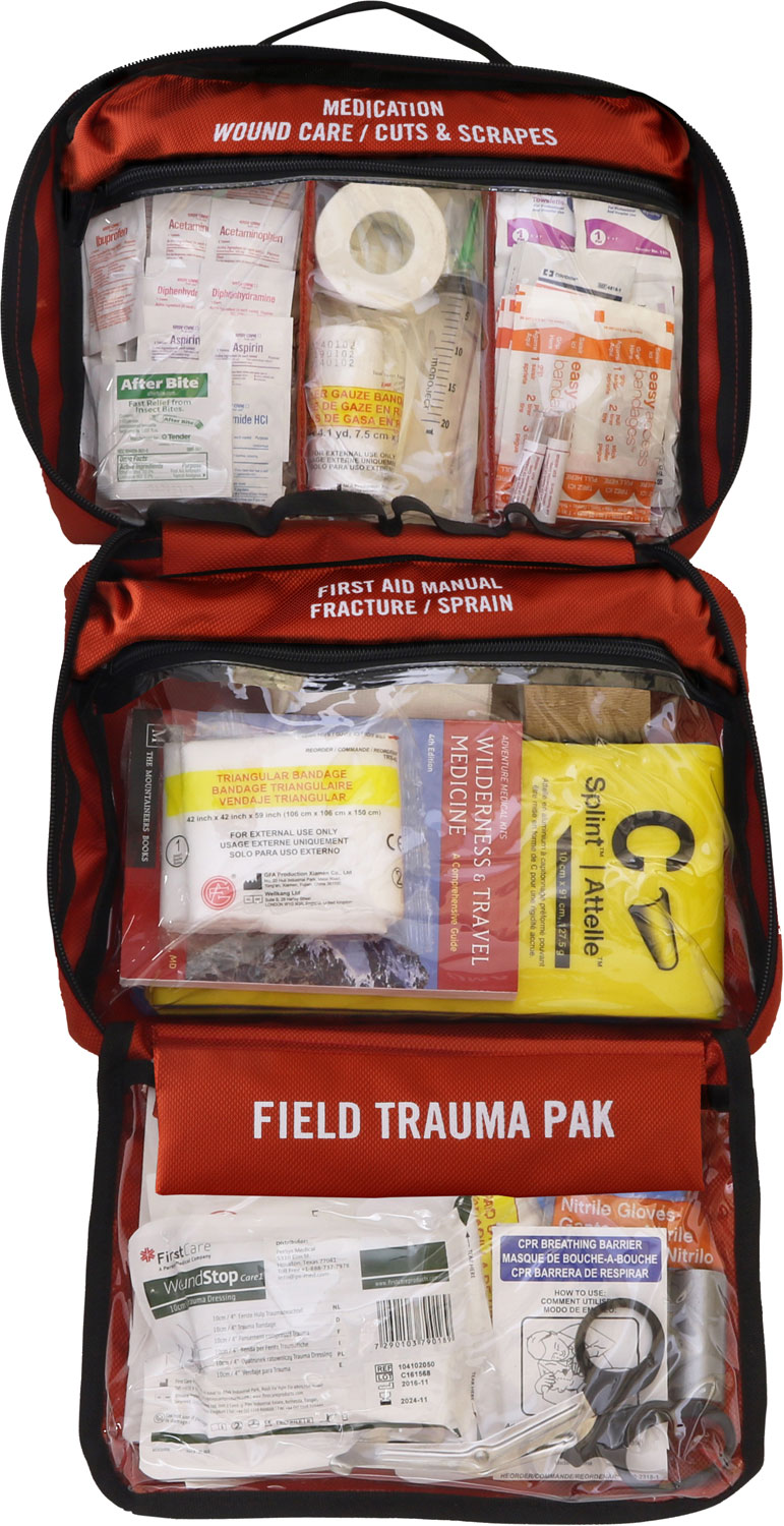 Adventure Medical Kits 01050400 Sportsman 400 Medical Kit Treats Injuries/Illnesses Waterproof Red - Image 2