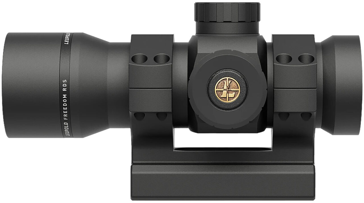 Leupold 180092 Freedom RDS w/Mount Matte Black 1x 34mm 1 MOA Red Dot Illuminated Reticle