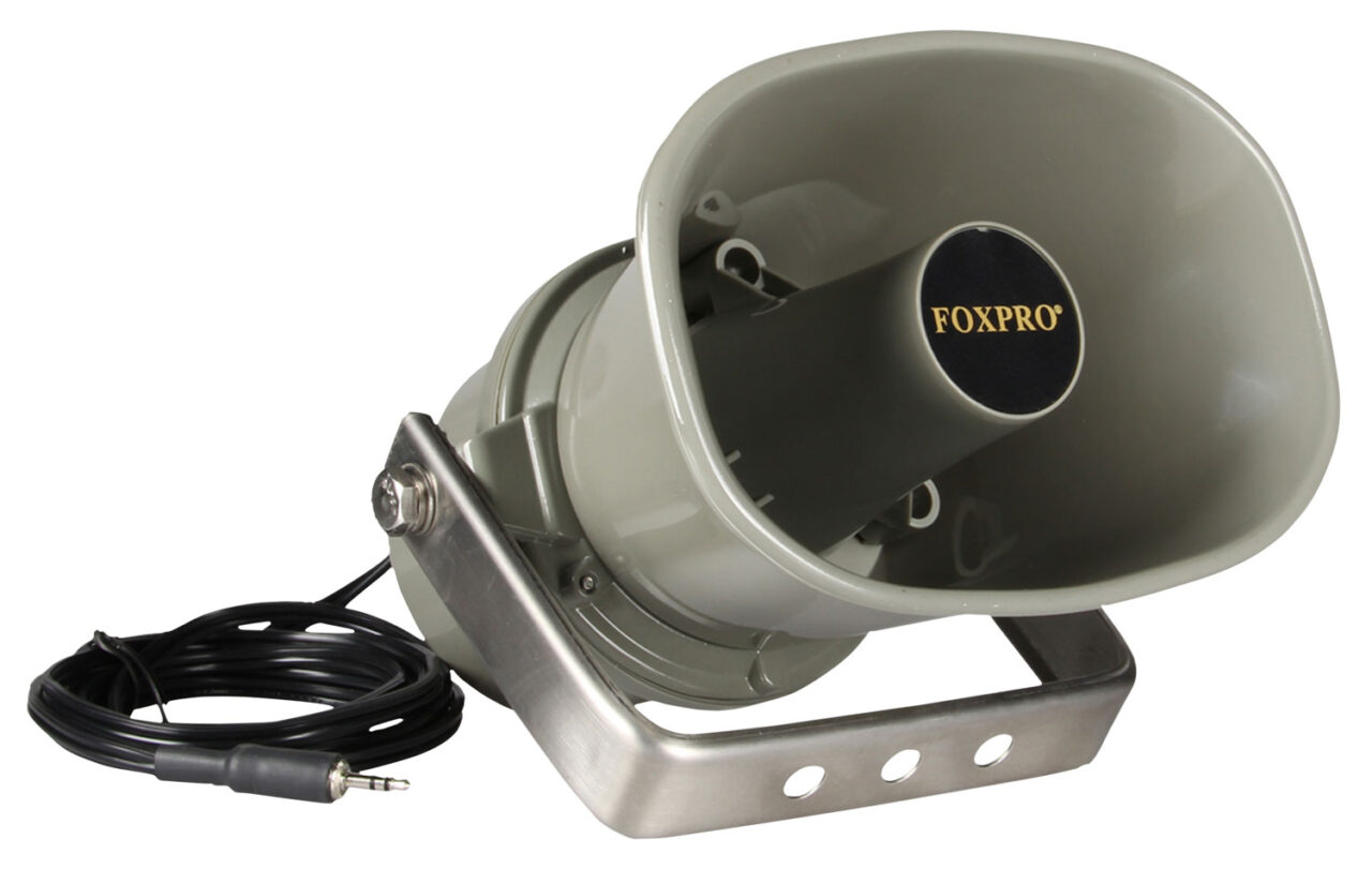 Foxpro SP60 External Speaker 8ft Speaker Cable, Mounting Bracket, 3.5mm Plug - Image 2