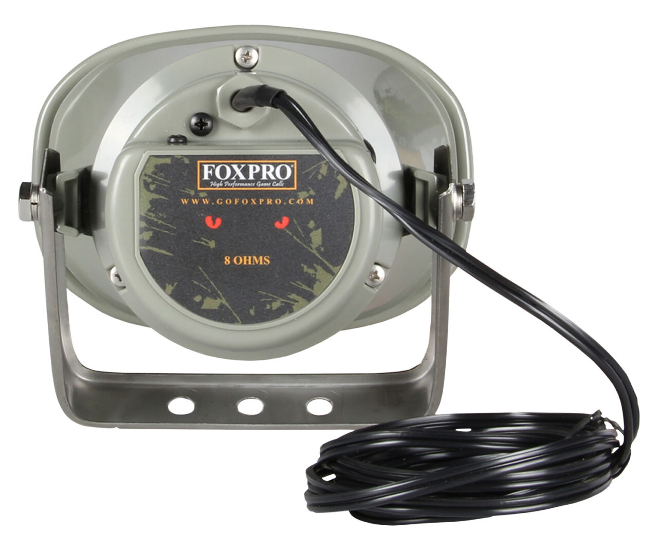 Foxpro SP60 External Speaker 8ft Speaker Cable, Mounting Bracket, 3.5mm Plug - Image 3
