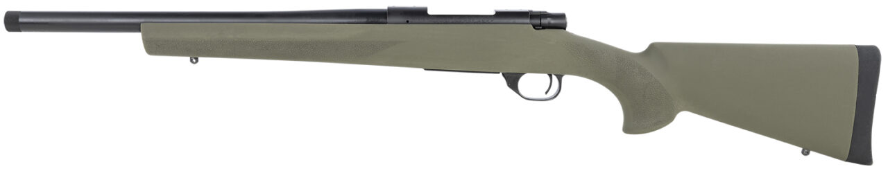 Howa HHGG65C16 M1500 HS Precision 6.5 Creedmoor Caliber with 10+1 Capacity, 16.25" Heavy Barrel, Blued Metal Finish & Green Fixed Hogue Pillar-Bedded Overmolded Stock, Right Hand (Full Size) - Image 2