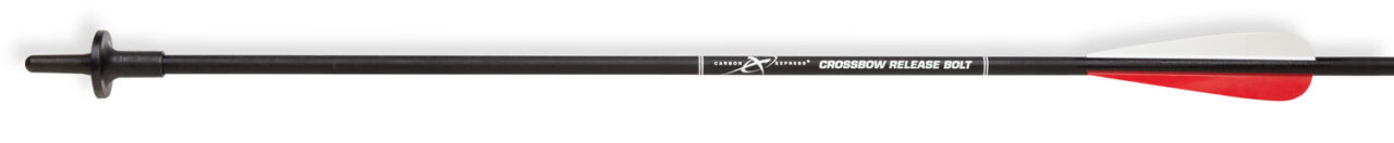 Carbon Express 55604 Crossbow Release Bolt Black/Red 22" Carbon Fiber 1