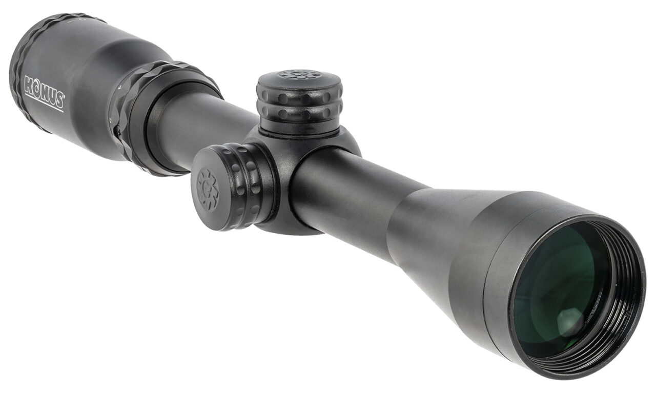 Konus 7278 KonusPro 275 Matte Black 3-9x40mm 1" Tube Engraved Ballistic 275 Dot Reticle for Muzzleloader - Image 2