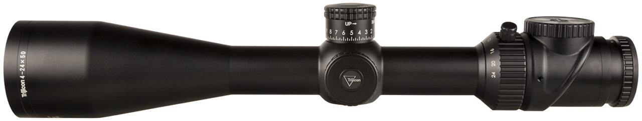 Trijicon 200162 AccuPoint Satin Black 4-24x50mm 30mm Tube Illuminated Duplex w/Green Dot Reticle