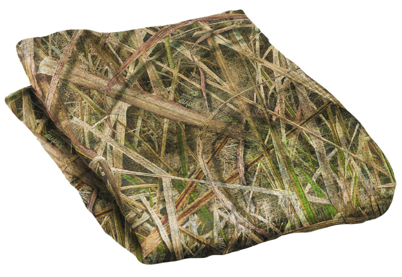 Vanish 25317 Blind Fabric Mossy Oak Shadow Grass Blades 12' L x 54" W Burlap