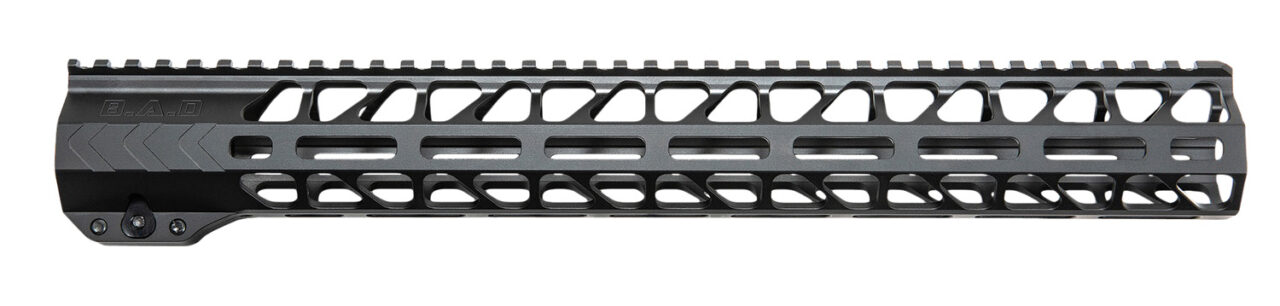 Battle Arms Development BADWH15MLOK Workhorse Handguard 15" M-LOK, Free-Floating Style Made of 6061-T6 Aluminum with Black Anodized Finish for AR-15, AR-10