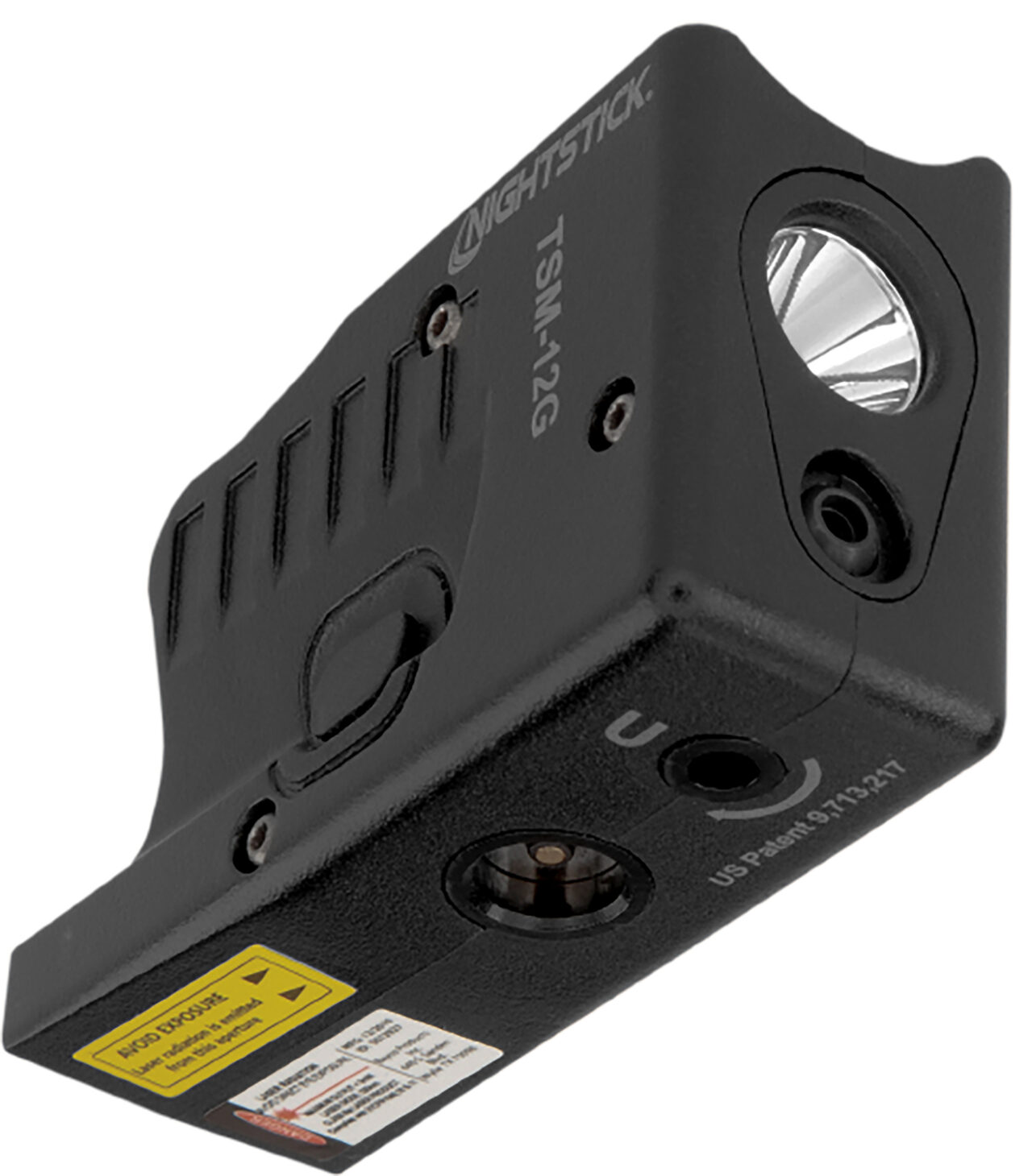 Nightstick TSM16G TSM-16G Weapon Light w/Laser Springfield Hellcat For pistols 150 Lumens Output White LED/Light Green Laser 100 Meters Beam Matte Black Polymer