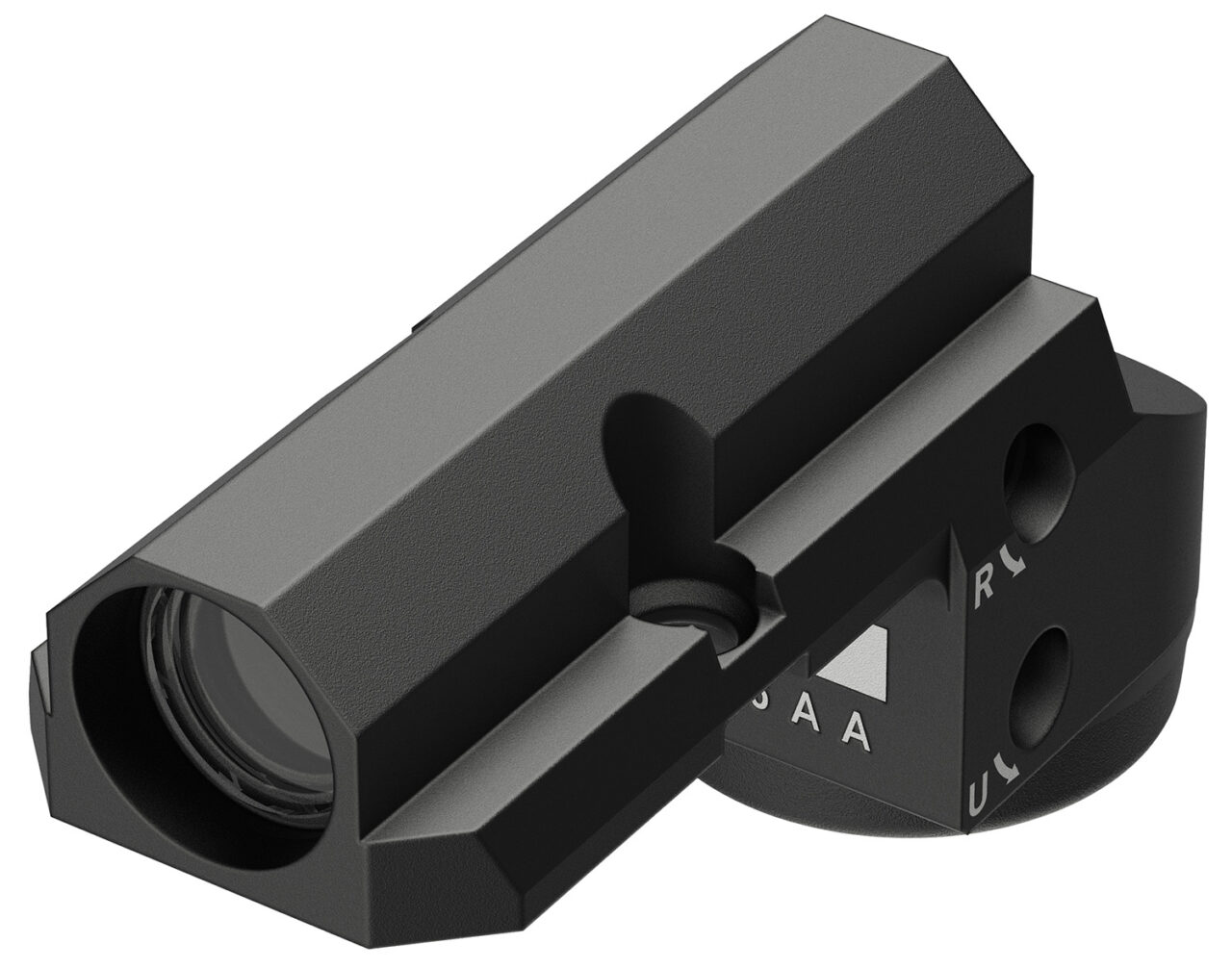 Leupold 178745 DeltaPoint Micro Matte Black 1x 9/0.35" Illuminated Red Dot Reticle 3 MOA Dot Compatible w/Glock Pistol Features Light Management System