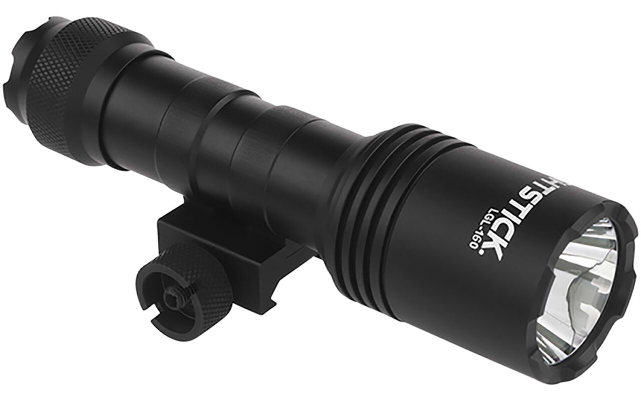 Nightstick LGL160 LGL-160 Light Kit Black Anodized Hardcoat Aluminum Long Gun 1100 Lumens White LED Bulb 300 Meters Beam