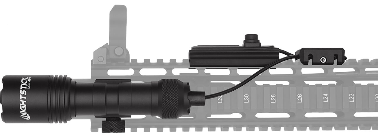 Nightstick LGL160 LGL-160 Light Kit Black Anodized Hardcoat Aluminum Long Gun 1100 Lumens White LED Bulb 300 Meters Beam - Image 3