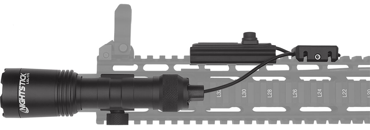 Nightstick LGL170 LGL-170 Rechargeable Light Kit Black Anodized Hardcoat Aluminum Long Gun 1500 Lumens White LED Bulb 304 Meters Beam - Image 3