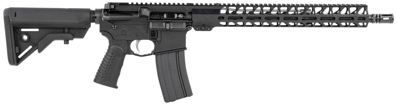 Battle Arms Development WORHORSE017 Workhorse 223 Wylde 30+1 16" 4150 Chrome Moly Barrel, Anodized 7075-T6 Aluminum Receiver, B5 Systems Bravo 6 Position Stock, 15" M-Lok Free-Float Rail, Nickel Teflon Trigger, Optic Ready