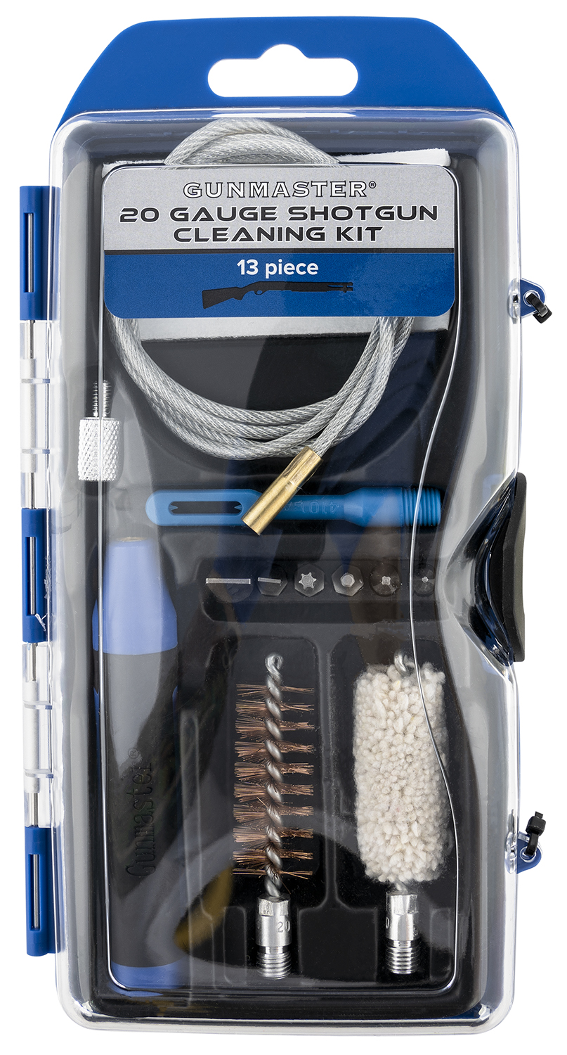 DAC GM20SG GunMaster Cleaning Kit 20 Gauge Shotguns/14 Pieces Black/Blue
