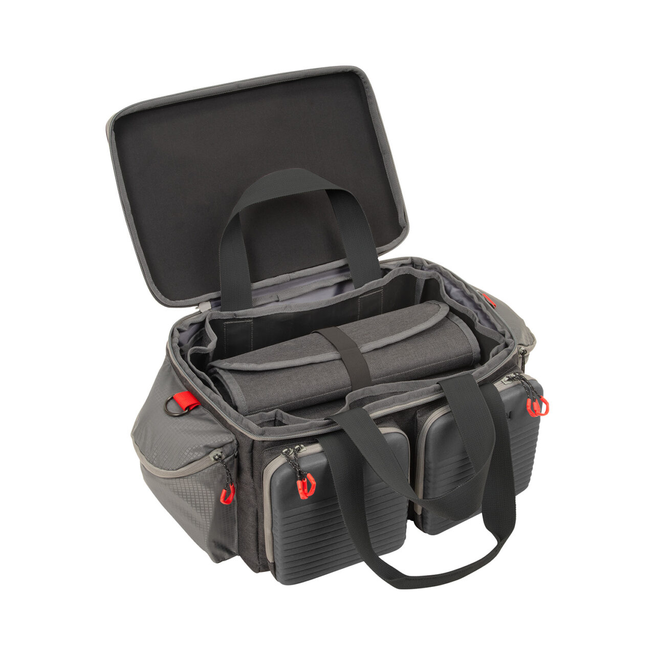 Allen 8325 Competitor Premium Range Bag with Internal Tote, Fold-Up Gun Mat, Lockable Main Compartment & Gray Finish - Image 3