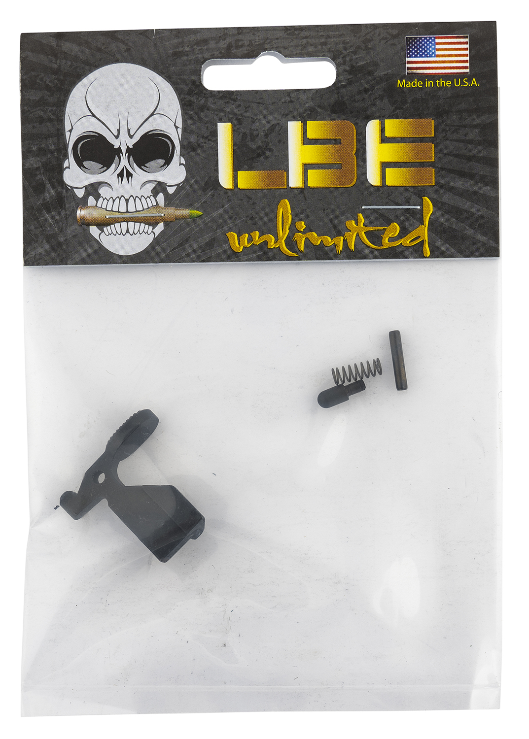 LBE Unlimited ARBCASY AR Parts Mil Spec Bolt Catch Assembly AR-Platform Black Steel