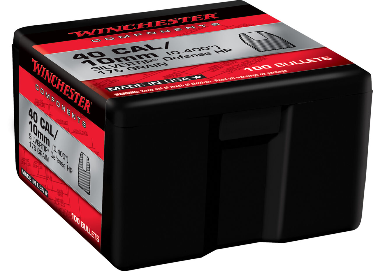 Winchester Ammo WB40ST175X Centerfire pistols Reloading 40 S&W .400 175 gr Silvertip Hollow Point