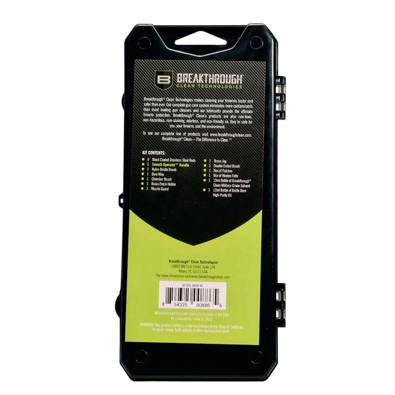 Breakthrough Clean BTCCCAR10 Vision Series Cleaning Kit 30 Cal & AR-10/15 Pieces Multi-Color - Image 3