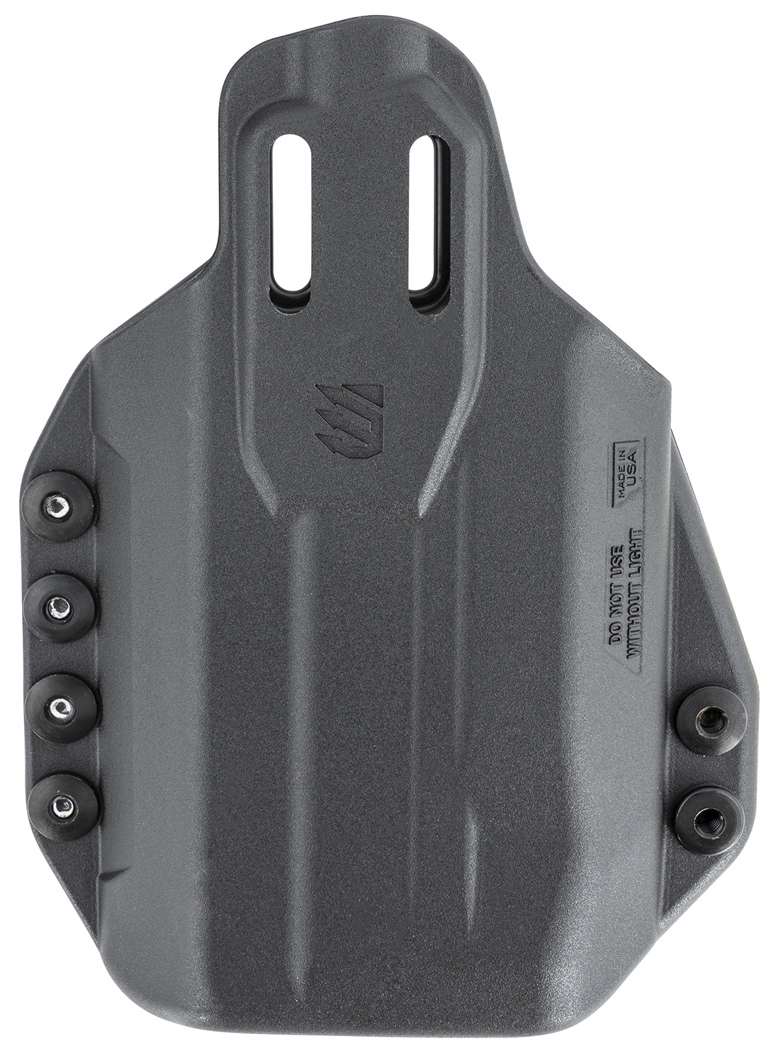 Blackhawk 416302BK Stache IWB Size 02 Black Polymer Belt Clip Compatible w/Glock 19/23/32/45 Belt 1.50" Wide Ambidextrous - Image 2