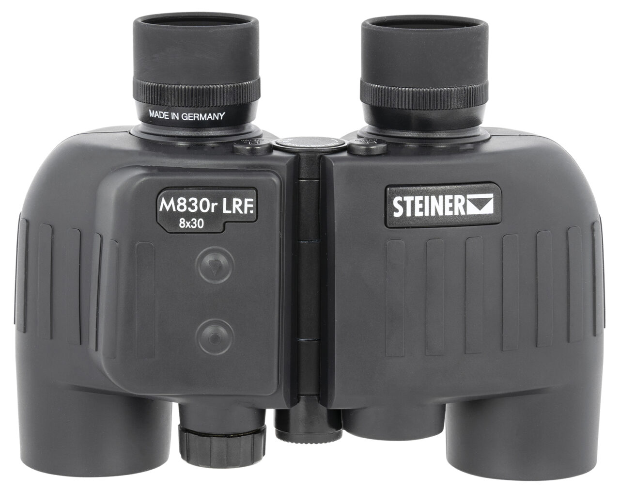 Steiner 2680 M830r Laser rangefinders-optics-scopes 8x30mm Mil Radian Ranging Reticle Floating Prism Black Rubber Armor