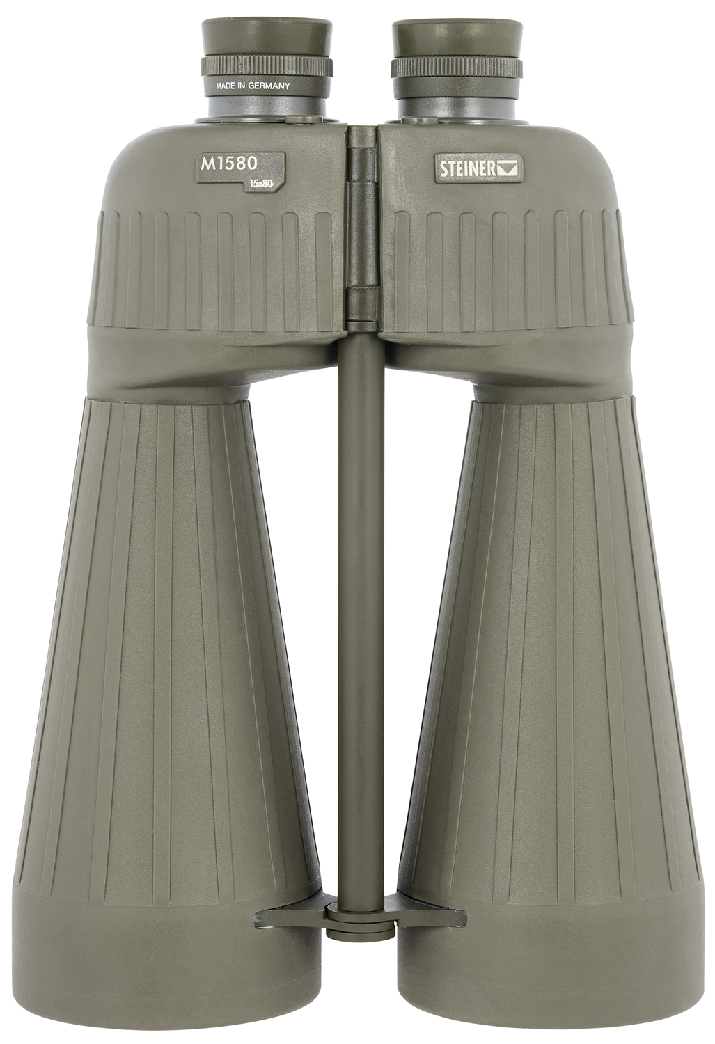 Steiner 2670 M1580 15x80mm Floating Prism Green Rubber Armor Makrolon