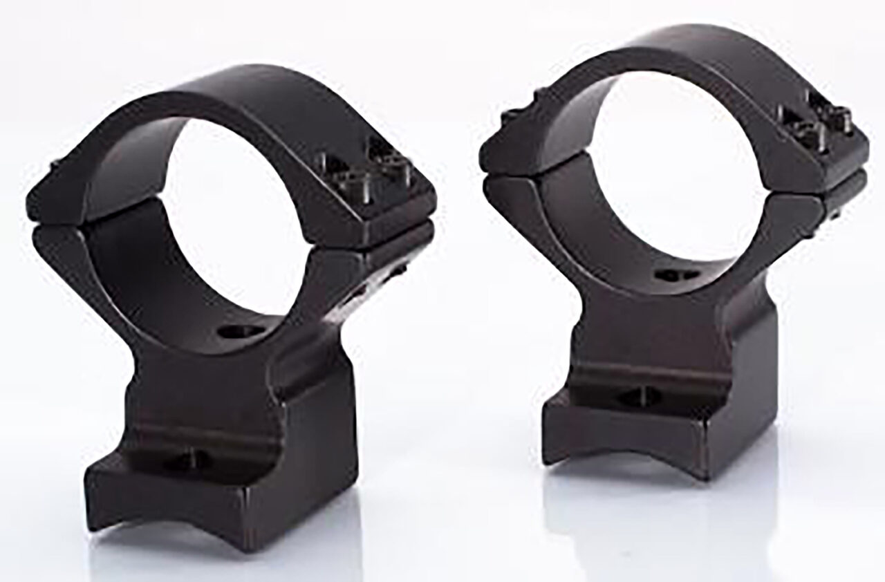 Talley 850700 Scope Ring Set For Rifles Bergara B-14 High 34mm Tube Black Aluminum