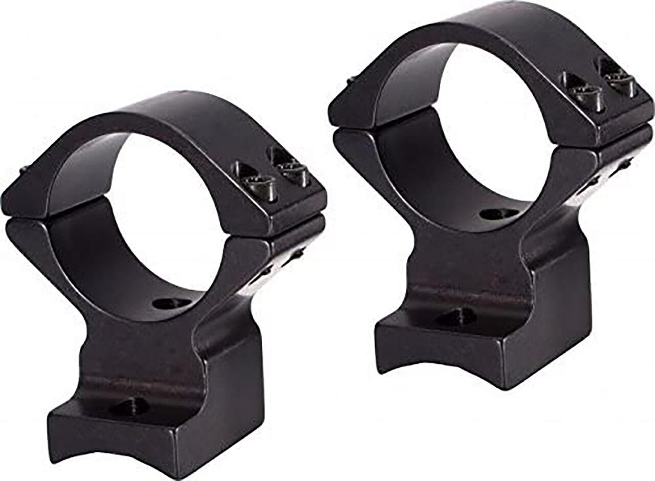 Talley B750719 Scope Ring Set For Rifles Browning AB3 High 30mm Tube Black Aluminum