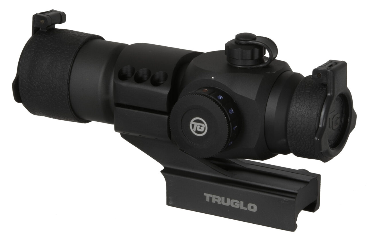 TruGlo TGTG8230RB Triton Black Anodized 1x 30mm 5-MOA Tri•Color Dot Reticle - Image 2