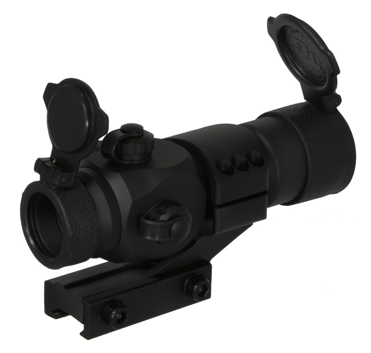 TruGlo TGTG8230RB Triton Black Anodized 1x 30mm 5-MOA Tri•Color Dot Reticle - Image 3