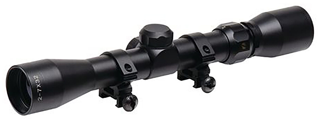TruGlo TGTG852732B Trushot Black Anodized 2-7x32mm Duplex Reticle