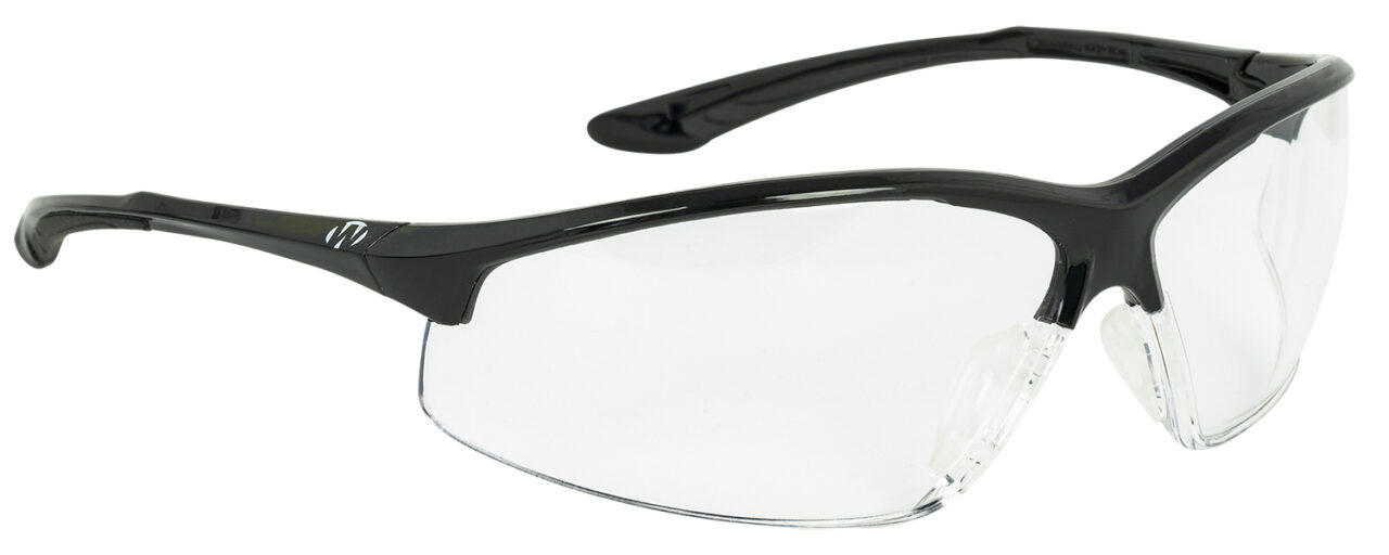 Walker's GWPIKNOF1CLR Ballistic Eyewear IKON Tanker Adult Clear Lens Matte Black Frame - Image 2