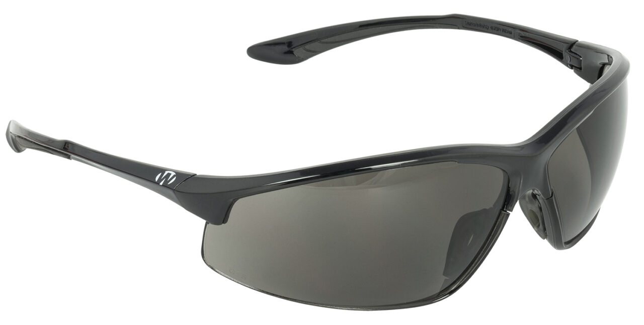 Walker's GWPIKNOF1SMK Ballistic Eyewear IKON Tanker Adult Smoke Gray Lens Matte Black Frame - Image 2
