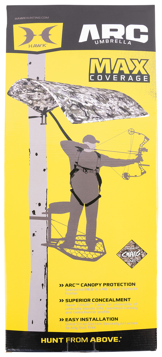 Hawk HWKHA3006 Arc Hunting Umbrella Hawk Chaos 38.50" W x 45" L