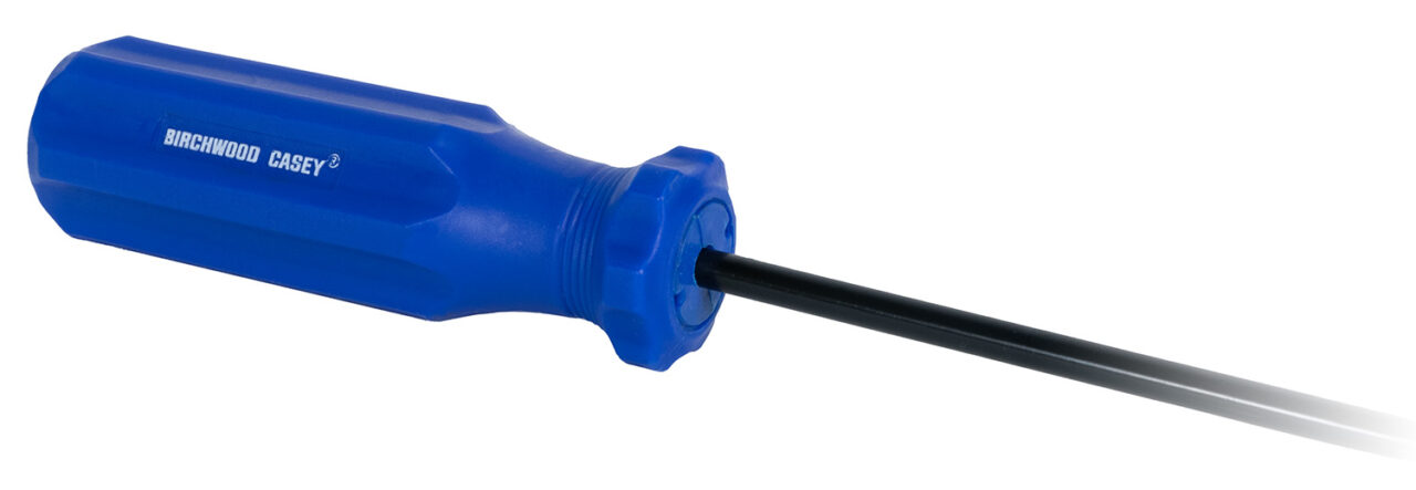 Birchwood Casey 41403 Cleaning Rod Steel 17 Cal Rifles Firearms 33" Long Includes Reusable Storage Tube - Image 3