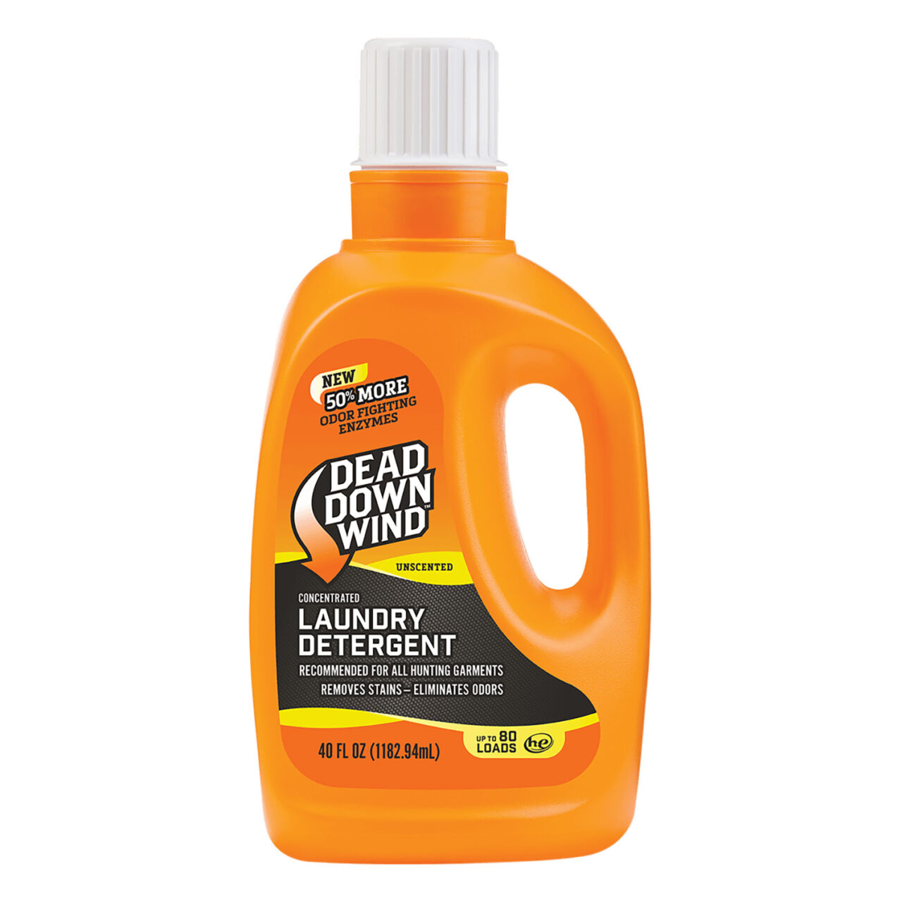 Dead Down Wind 112018 Laundry Detergent Odor Eliminator Unscented Scent 20 oz Jug