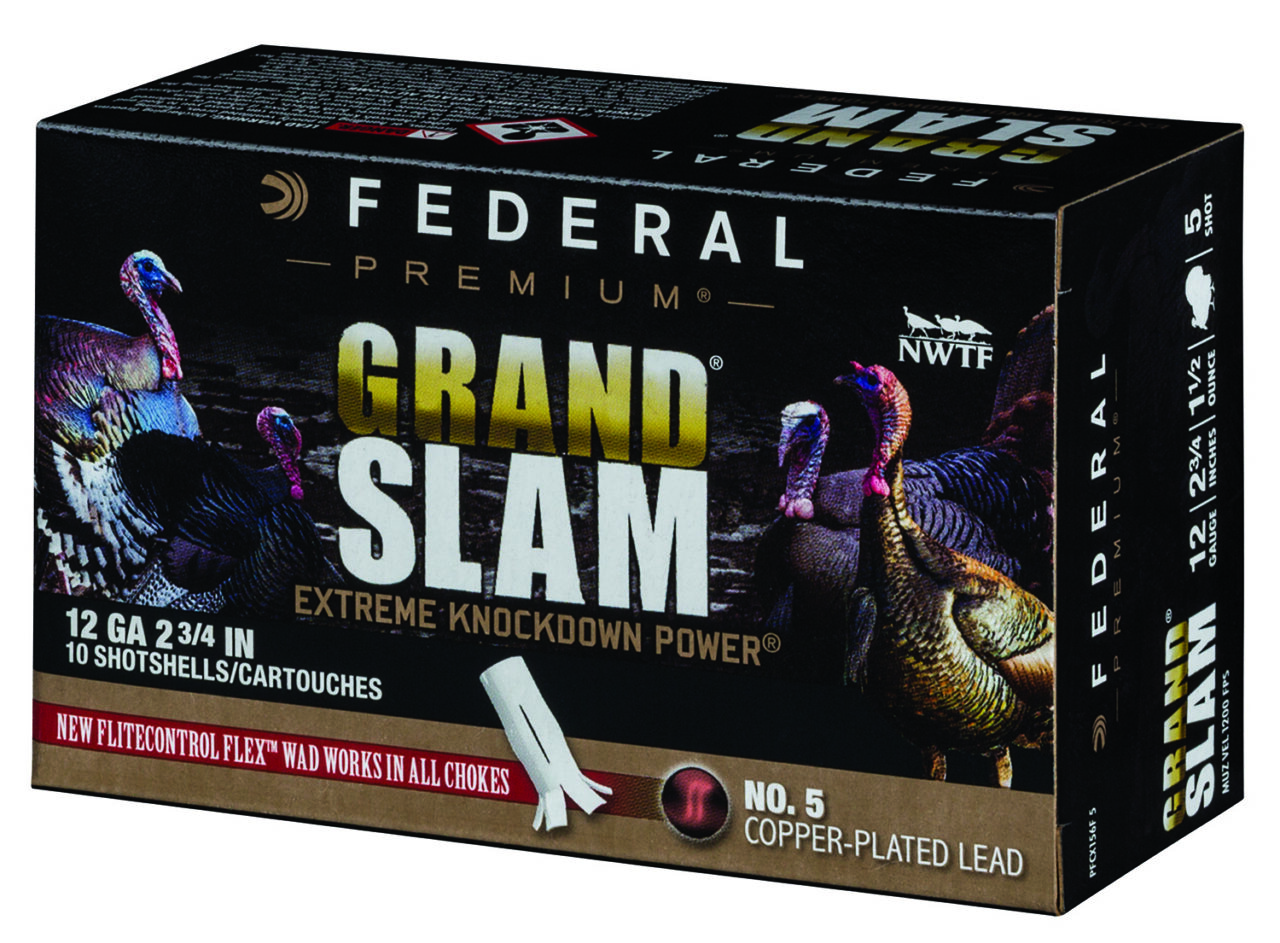 Federal PFCX156F5 Premium Grand Slam 12 Gauge 2.75" 1 1/2 oz 1200 fps 5 Shot 10 Bx/25 Cs - Image 2