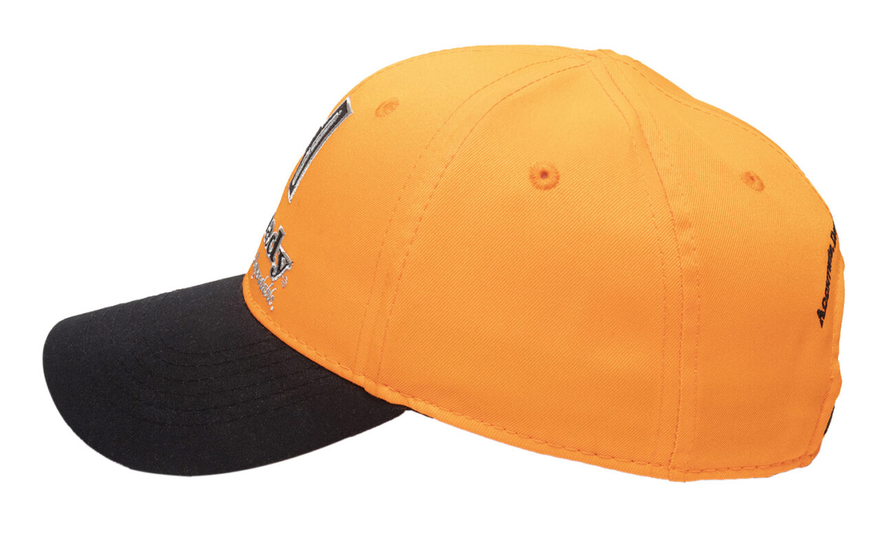 Outdoor Cap HRN05A Hornady Cap Polyester Blaze/Black Structured OSFA - Image 3