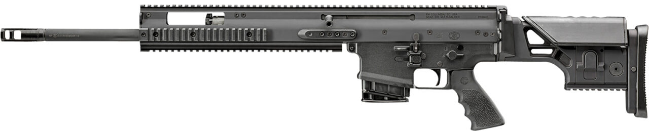 FN 381005422 SCAR 20s NRCH 6.5 Creedmoor 20" Barrel 10+1, Black Anodized Receiver, Black Precision Stock With Adjustable Comb & Cheekpiece, Black Hogue Rubber Grip, Optics Ready - Image 2