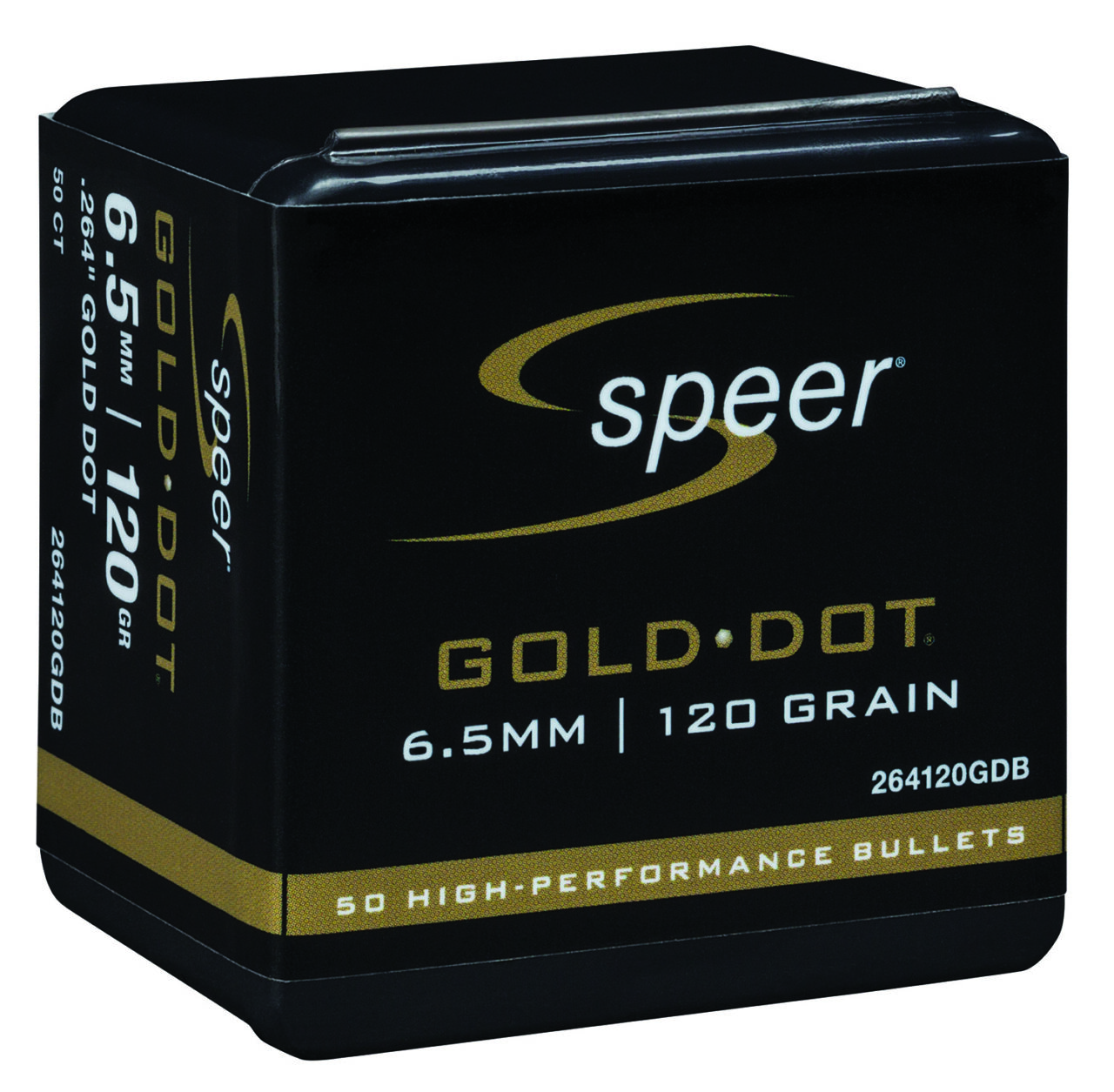 Speer 264120GDB Gold Dot 264 Cal .26 120 gr Bonded Soft Point