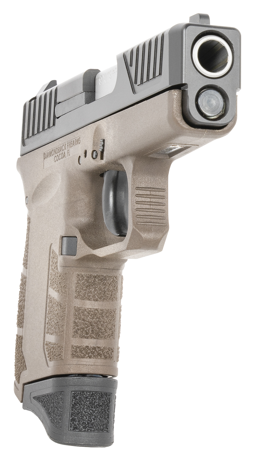Diamondback DB0200P071 G4 9mm Luger Caliber with 3.10" Barrel, 6+1 Capacity, Midnight Bronze Finish Polymer Frame, Serrated Black Nitride Stainless Steel Slide & Polymer Grip - Image 3
