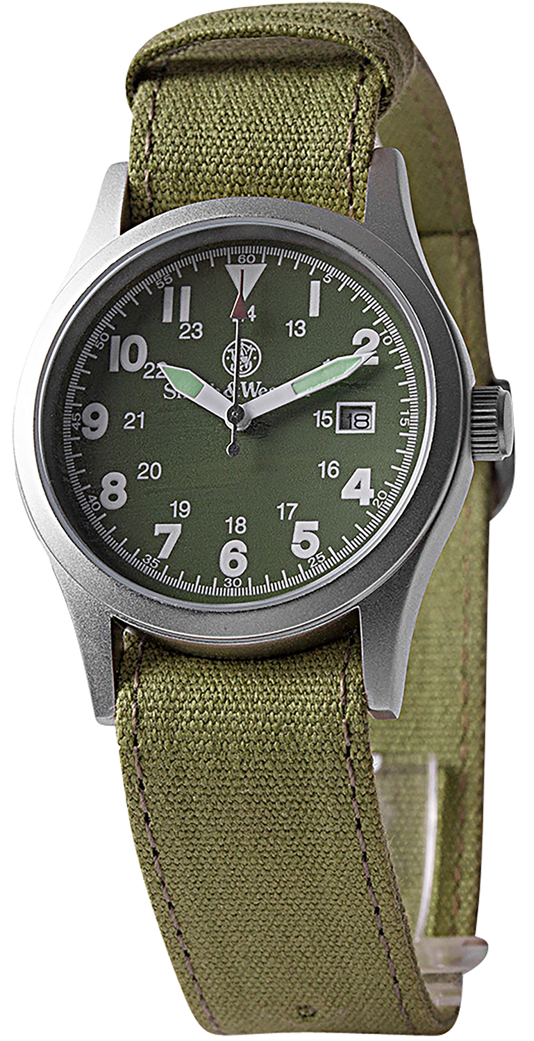 S&W SWW1464OD Smith & Wesson Military Watch Olive Drab Green
