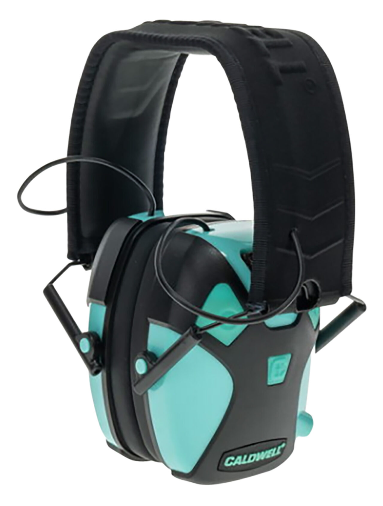 Caldwell 1101672 E-Max Pro 23 dB Over the Head Aqua Blue/Black - Image 2