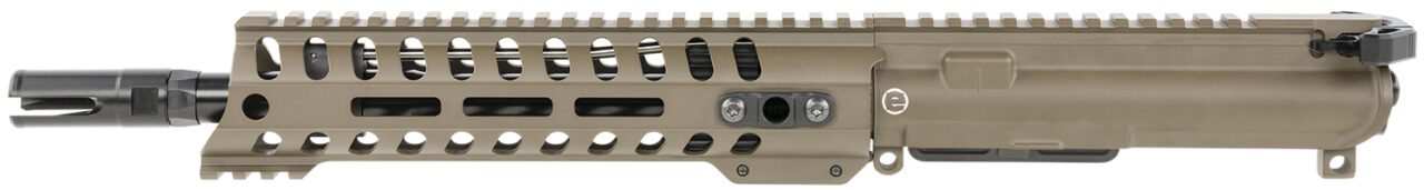Patriot Ordnance Factory Minuteman Complete Upper 5.56x45mm NATO 10.50" Black Nitride Barrel Aluminum Patriot Brown Receiver 9" M-LOK Handguard Lo Pro DI Gas Block (Mid Length) - Image 2