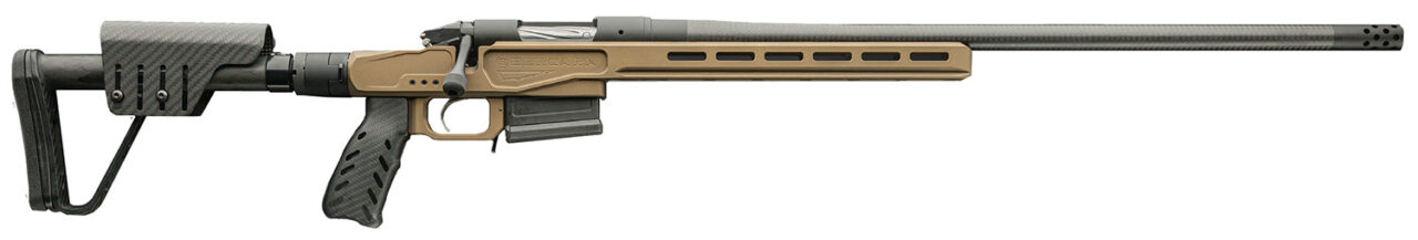 Bergara Rifles BPR37300WM Premier MG Lite 300 Win Mag 5+1 24" Carbon Fiber CURE Carbon Fiber Barrel, Graphite Black Cerakote Steel Receiver, Flat Dark Earth XLR Element Folding Chassis 4.0 Stock, Right Hand